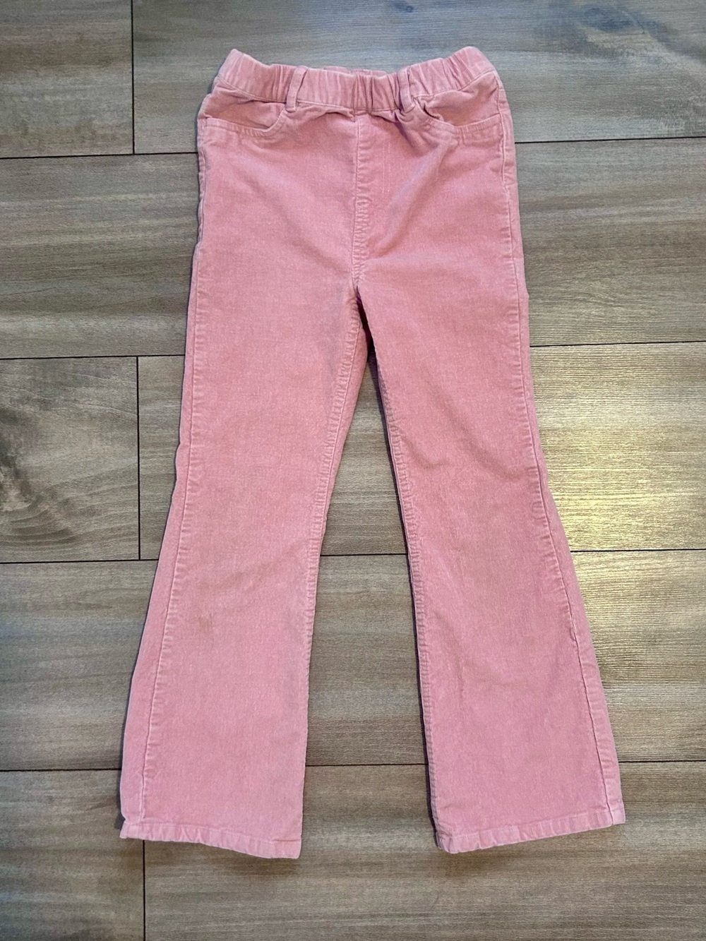 Tucker + Tate Girls Pink Corduroy Flare Pants - size 7